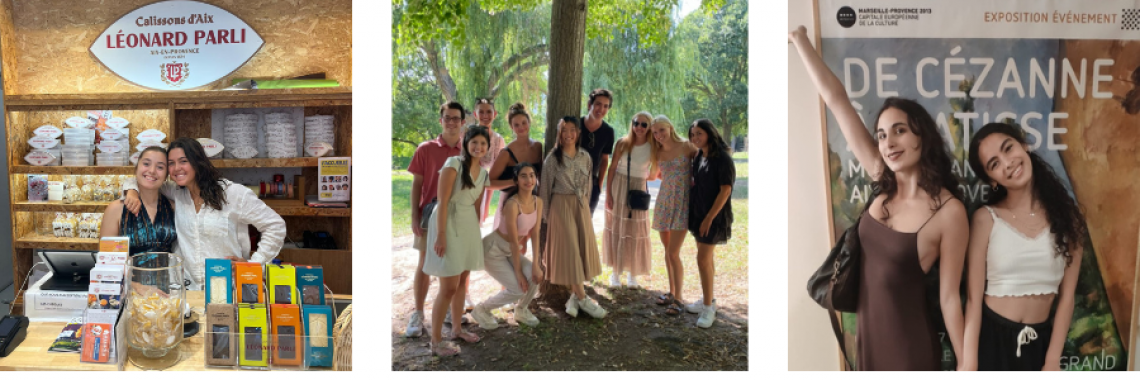 students study abroad in provence