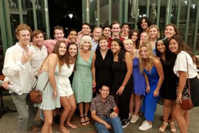 Duke in Geneva students
